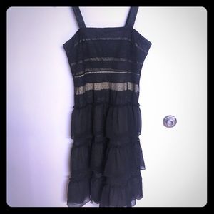 Michael Kors Black and Tan dress